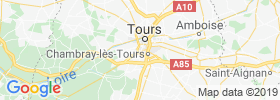 Joue Les Tours map